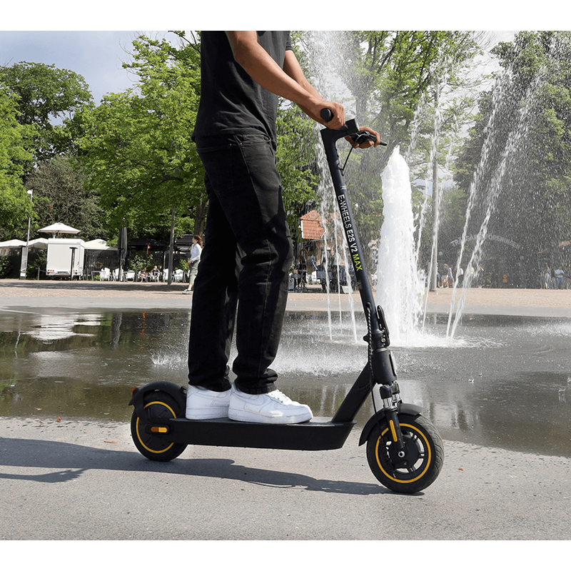 E2S V2 Max Long Range - Sort - Luft - 20 km/t